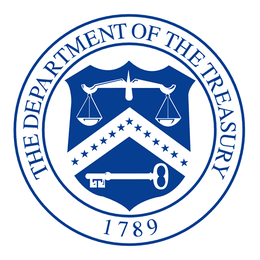 Department of the Treasury logo